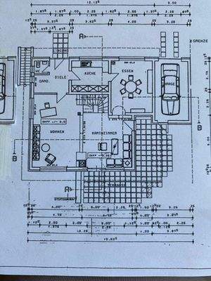 4) ERDGESCHOSS - Wohnflächengrundriss TEST