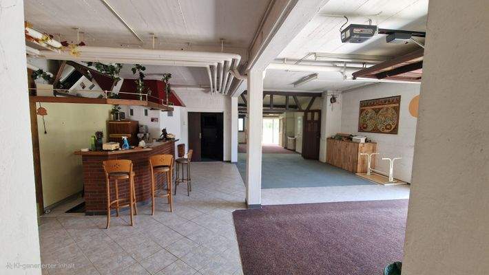 Partyraum zum Garten