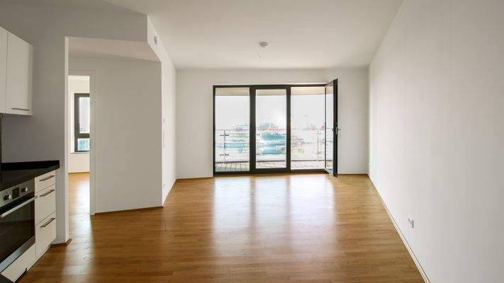 Wohnzimmer und Küchenbereich