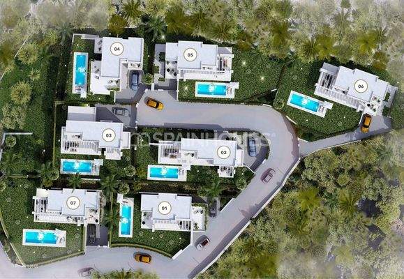 Well-Located Detached Villas with Sea Views in Mijas