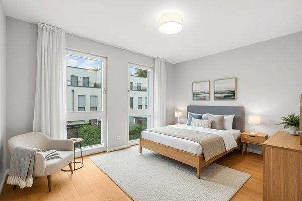 Einrichtungsbeispiel Schlafzimmer