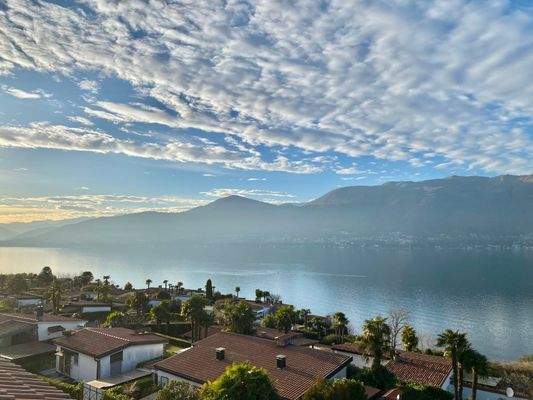 Blick von der Dachterrasse