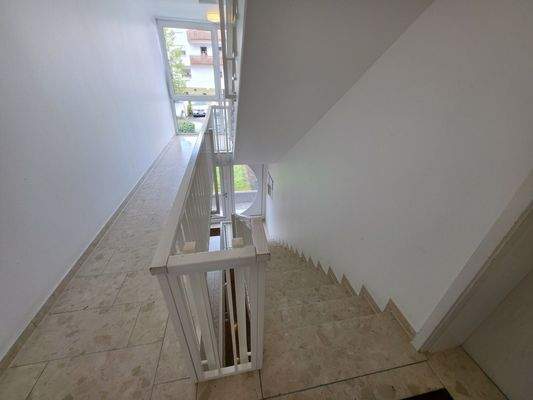 Gepflegtes Treppenhaus