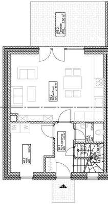 Grundriss WE2 EG