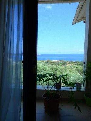 Kreta, Schisma Eloundas: Moderne Villa mit Gästewohnung, in exklusiver Lage, mit Meerblick, zu verkaufen