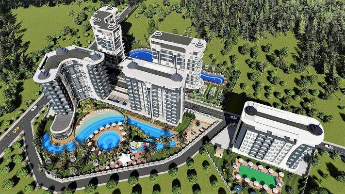 Apartments Offering Comfortable Living in Alanya Avsallar