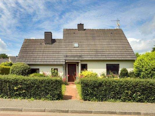 Frontansicht in Ostausrichtung 