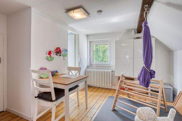 Arbeits - und Spielbereich im Dachgeschoss