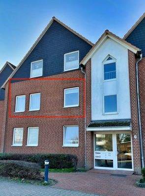 Nord-/Ostseite des Hauses - Blick auf das Küchenfenster und die beiden Kinderzimmerfenster