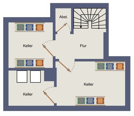 Grundriss UG 2D