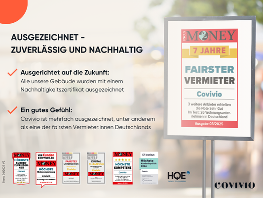 Ausgezeichnet für Sie!