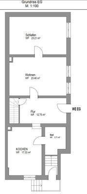 Grundriss Hinterhaus EG
