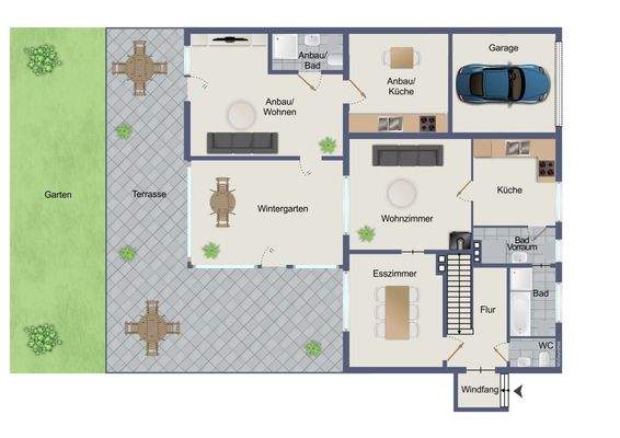 Grundriss Erdgeschoss