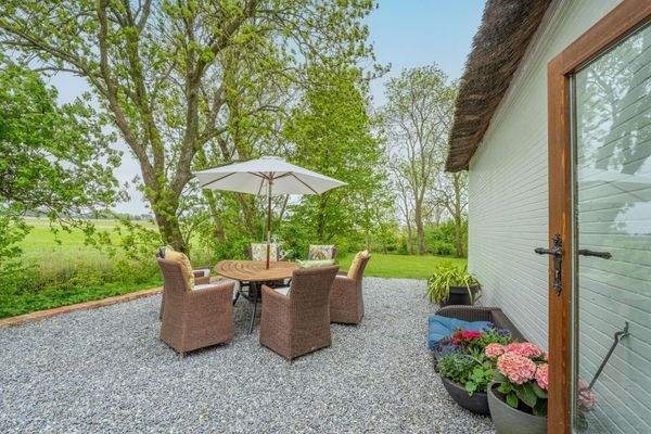 mit Weitblick über die Felder