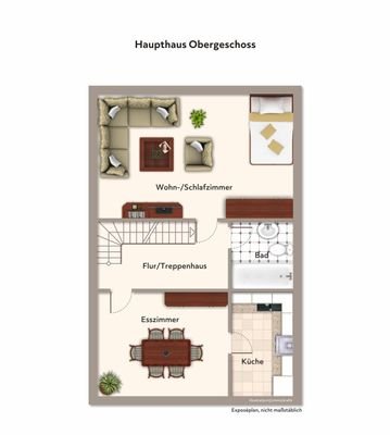 Haus 1 - Obergeschoss