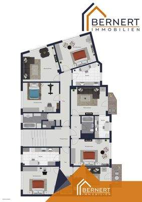 Grundriss visualisiert 4.OG