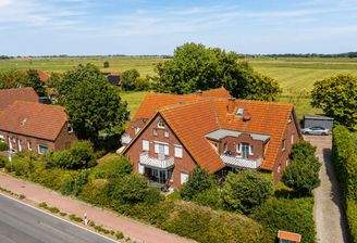 Straßenansicht Luftaufnahme
