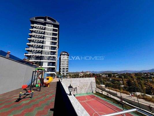 Alanya Flats with Private Beach and Shuttle Service in Avsallar