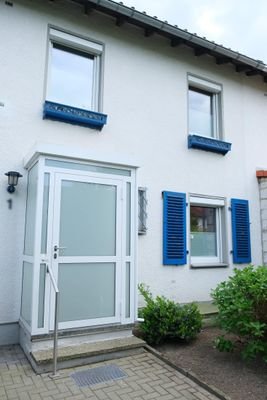 Blick zum Haus