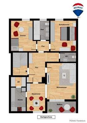 Grundriss Dachgeschoss