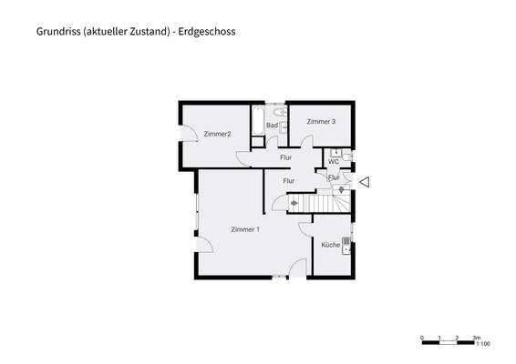 Grundriss - aktueller Zustand EG