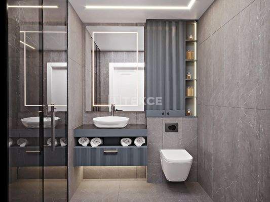 Chic Sea-View Apartments in a Complex in Mersin Turkey