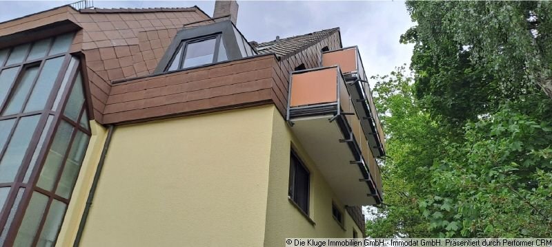 Balkon nach Westen