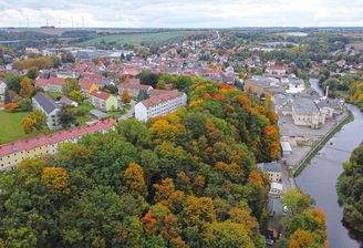 Luftaufnahme in Richtung Norden