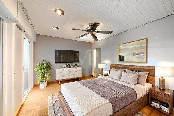 Wohnbeispiel - Schlafzimmer mit Ankleide