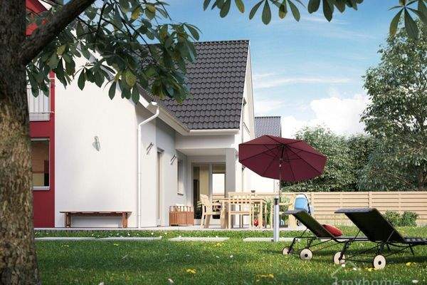 Hausansicht Zweifamilienhaus 213