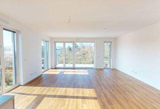 Ansicht I: Wohn- und Essbereich