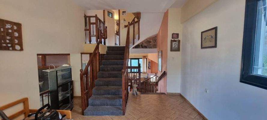 Kreta, Agia Pelagia: Freistehendes Haus mit traumhaftem Meerblick zu verkaufen