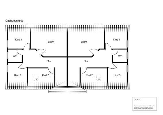 Grundriss Dachgeschoss