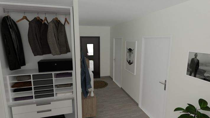 Flur - Visualisierung