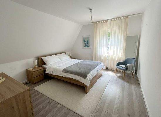 Dachgeschoss Schlafzimmer virtueller Renovierungsv