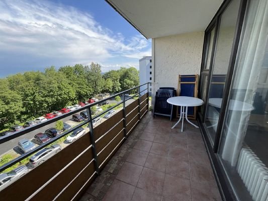 Balkon mit Aussicht