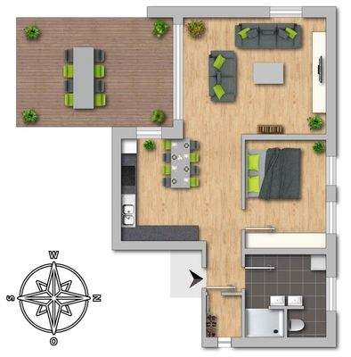 Grundriss (Abb. ähnlich)