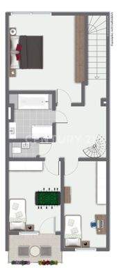 Grundriss Schlafebene (3. OG)
