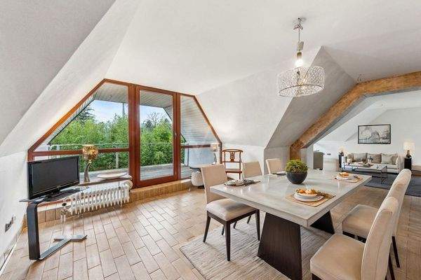 Esszimmer visualisiert