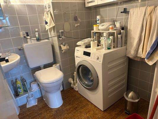 Waschmaschinenanschluss im Bad