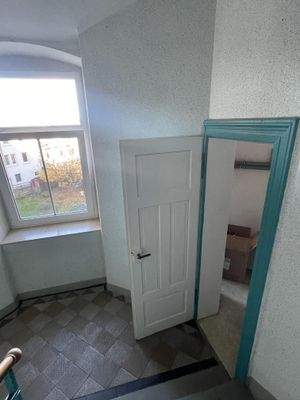 Zugang Abstellraum Treppenhaus