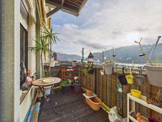 Ausblick vom Balkon 1.OG