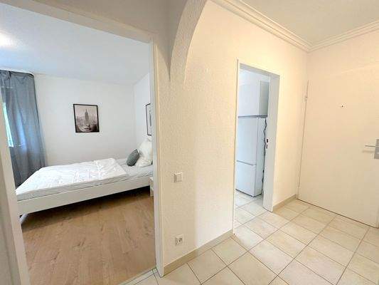 Helle Wohnung mit Schlafzimmer