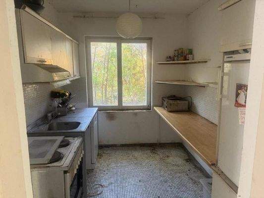 derzeitiger Küchenbereich