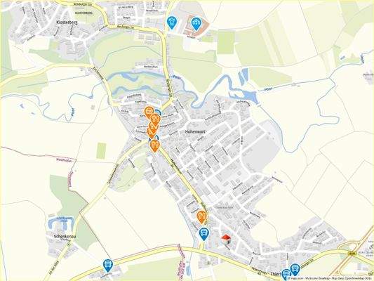 Geolyzer Kartenausschnitt