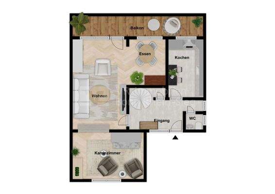 3635 Erdgeschoss Grundriss