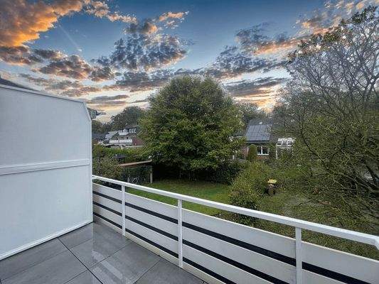 Balkon Sonnenuntergang 2