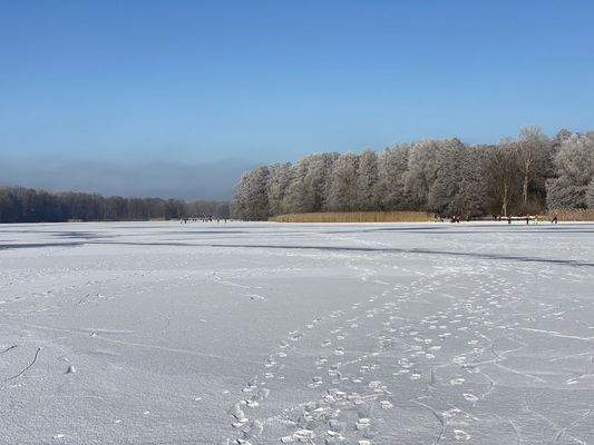 Lehnitzsee im Winter