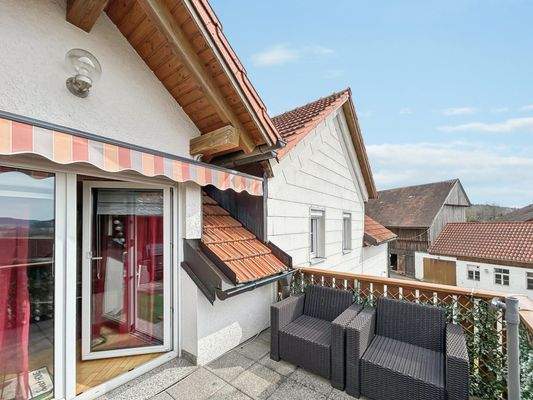 Balkon und Blick vom Balkon_2