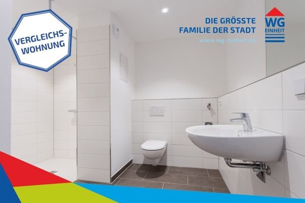 Bad mit ebenerdiger Dusche